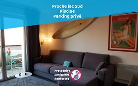 Capitaine Némo T2 4pers, piscine, parking privé, lits faits, serviettes de toilette